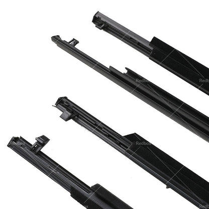 4x Door Glass Seal Weatherstrip Suitable For Toyota Landcruiser Prado 120 Series-4