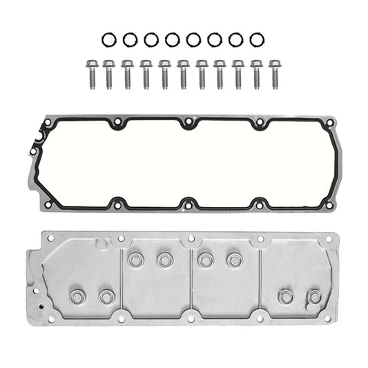 Engine Valley Cover Kit with Gasket Suitable For GMC Silverado SUV LS2 2007-2013-0