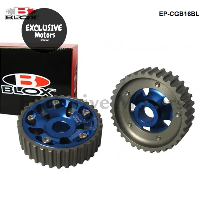 1 Pair Adjustable Cam Gears Alloy Timing Gear For Honda Civic B-Series Dohc