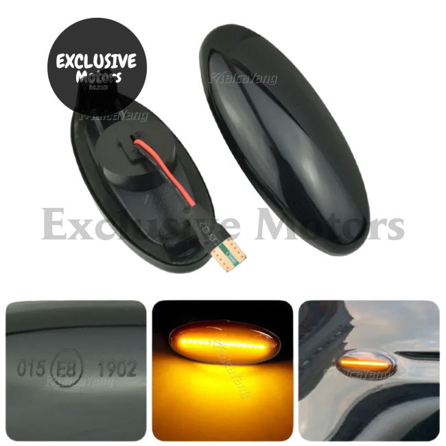 1 Pair Led Dynamic Side Marker Lights For Nissan Nv200 (2009-2023)