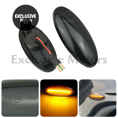 1 Pair Led Dynamic Side Marker Lights For Nissan Nv200 (2009-2023)