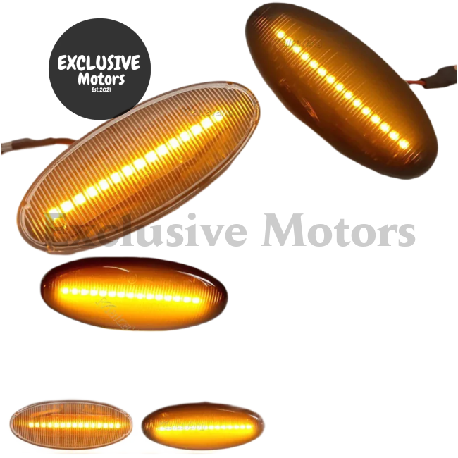 1 Pair Led Dynamic Side Marker Lights For Nissan Nv200 (2009-2023)