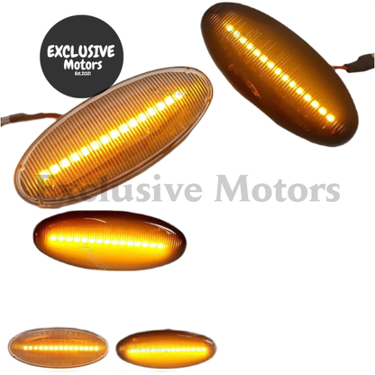 1 Pair Led Dynamic Side Marker Lights For Nissan Nv200 (2009-2023)