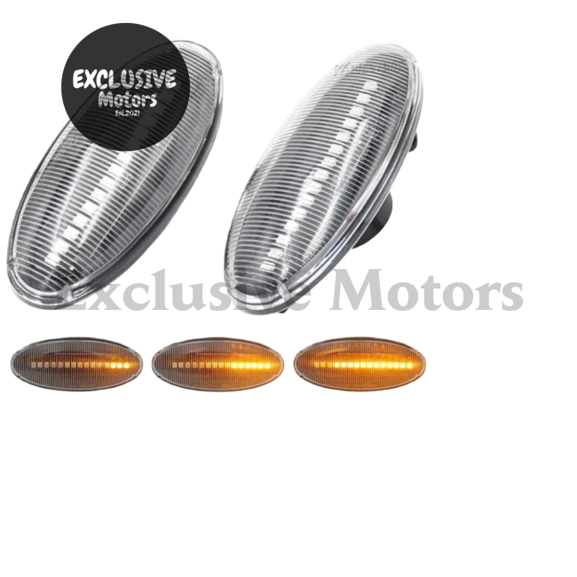 1 Pair Led Dynamic Side Marker Lights For Nissan Nv200 (2009-2023)