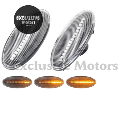 1 Pair Led Dynamic Side Marker Lights For Nissan Nv200 (2009-2023)