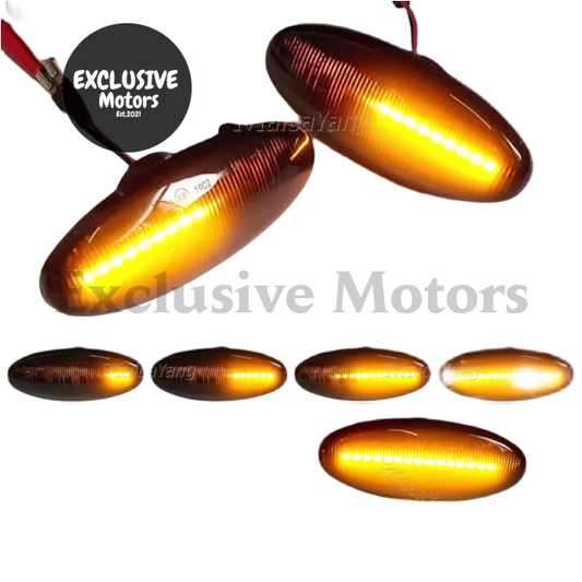 1 Pair Led Dynamic Side Marker Lights For Nissan Nv200 (2009-2023)