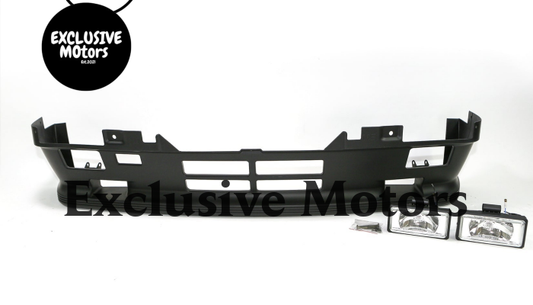 M-Tech 1  Front Bumper w/ Fog Lights for BMW E30 1982-1994