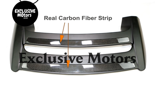 Roof Spoiler Wing Carbon Fiber for Honda Civic Hatchback 2016-2021