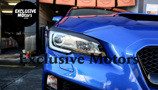 Plastic Headlight Eyebrows for Subaru WRX/STi VA, Levorg 2014-2021
