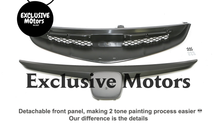 Type-R Front Bumper Grille for Honda Civic FD1 2006-2008