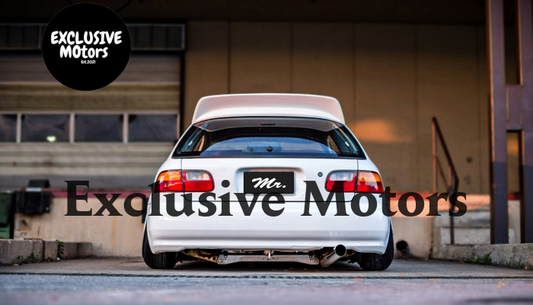 BYS Rear Spoiler Wing for Honda Civic EG Hatch 1992-1995