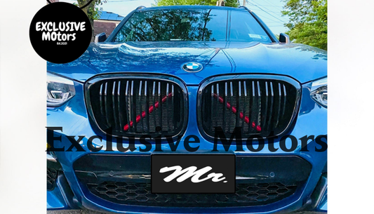 Black Kidney Grille for BMW X3/X4 G01 2018-2021