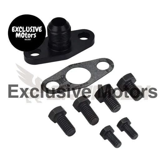 10an Turbo Oil Drain Flange Kit Nissan Td42 Gu Hitachi Ht18