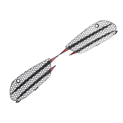 Pair Front Bumper Fog Lamp Grille Suitable for Mercedes-Benz C-Class W205 15-18-0