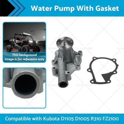 6680278 Water Pump With Gasket Suitable for Kubota D1105 D1005 R310 FZ2100-1