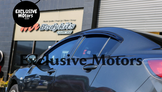Weathershield Window Visor for Mazda 3 Sedan 2009-2013