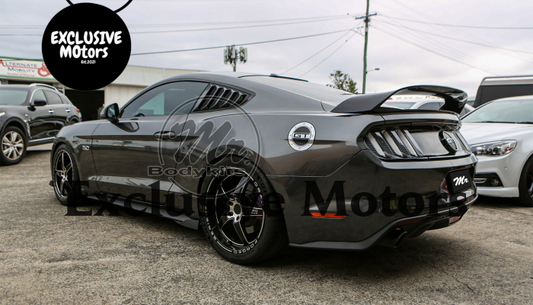 GT350-R  Rear Spoiler Wing Black for Ford Mustang 2015-2022
