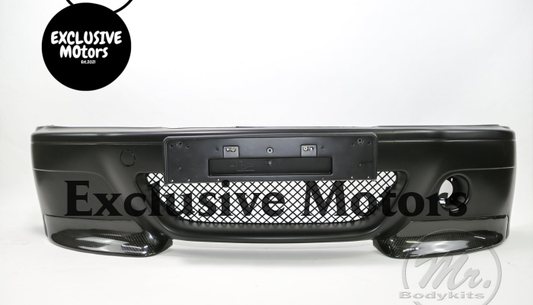 CSL  Front Bumper wCarbon Fiber Lip for BMW E46 Coupe 1998-2004