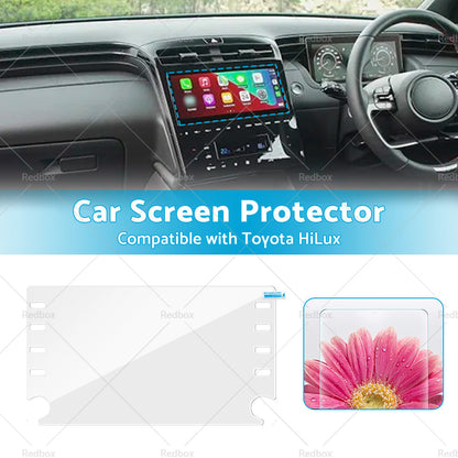 Suitable For Toyota HiLux 2021-2022 Car Touchscreen Protector Tempered Glass 8in-1