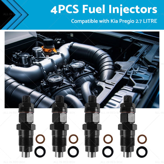 Diesel Fuel Injectors 2.7L for Kia Pregio 1995-2006