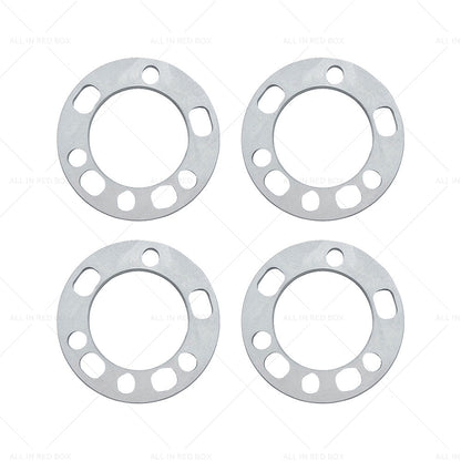 4PCS 6mm Wheel Spacers 6X139. 7 PCD 6 Studs Suitable For Hilux Land Cruiser-4