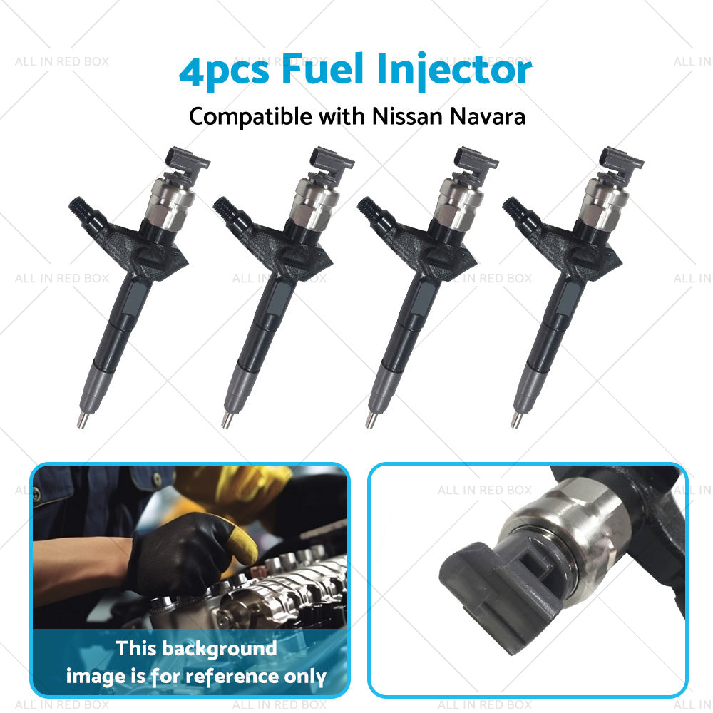 4pcs Diesel Fuel Injector Suitable for Nissan Navara D22 2. 5L 095000-6240-4