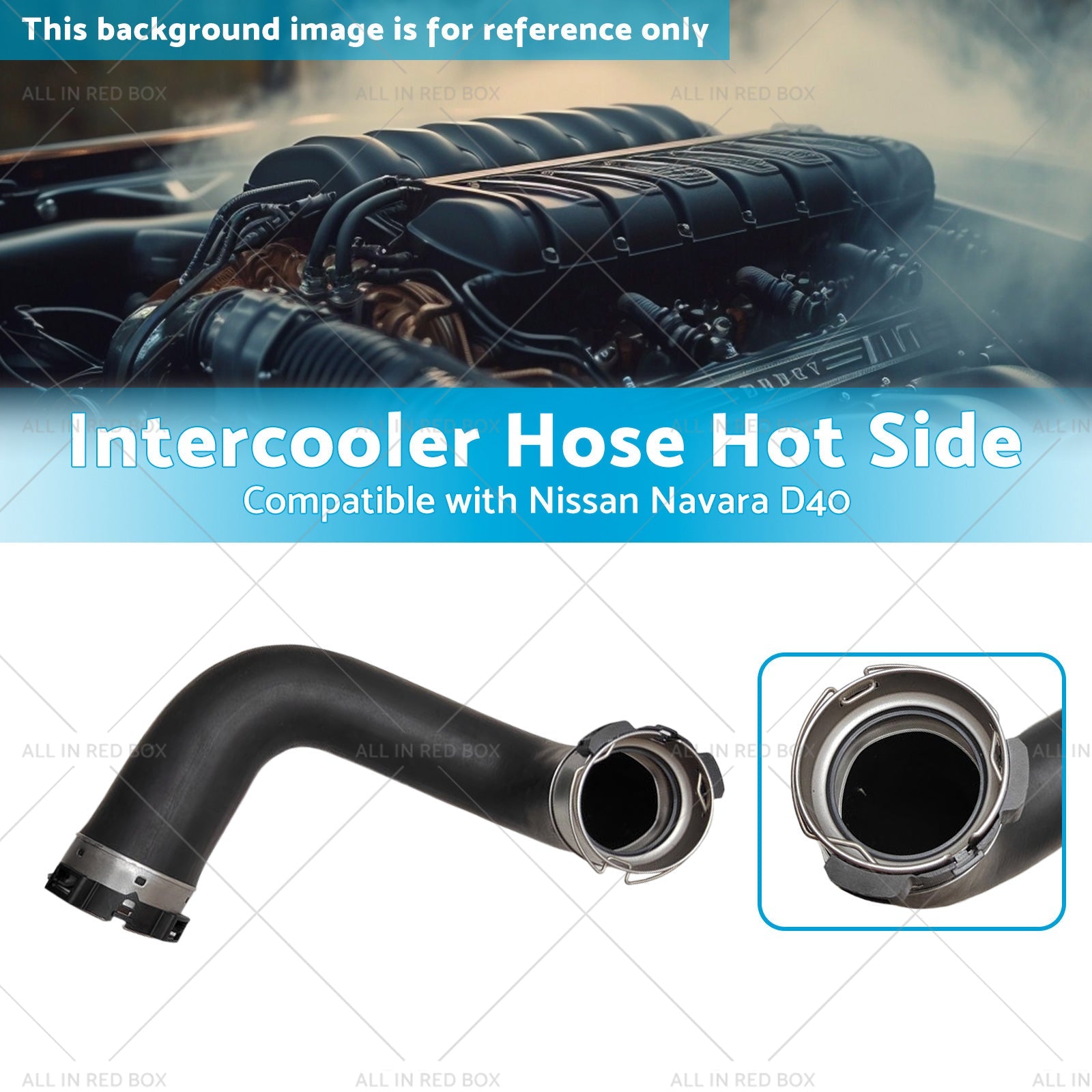 Intercooler Hose Hot Side Suitable for Pathfinder R51 YD25 Nissan Navara D40-2