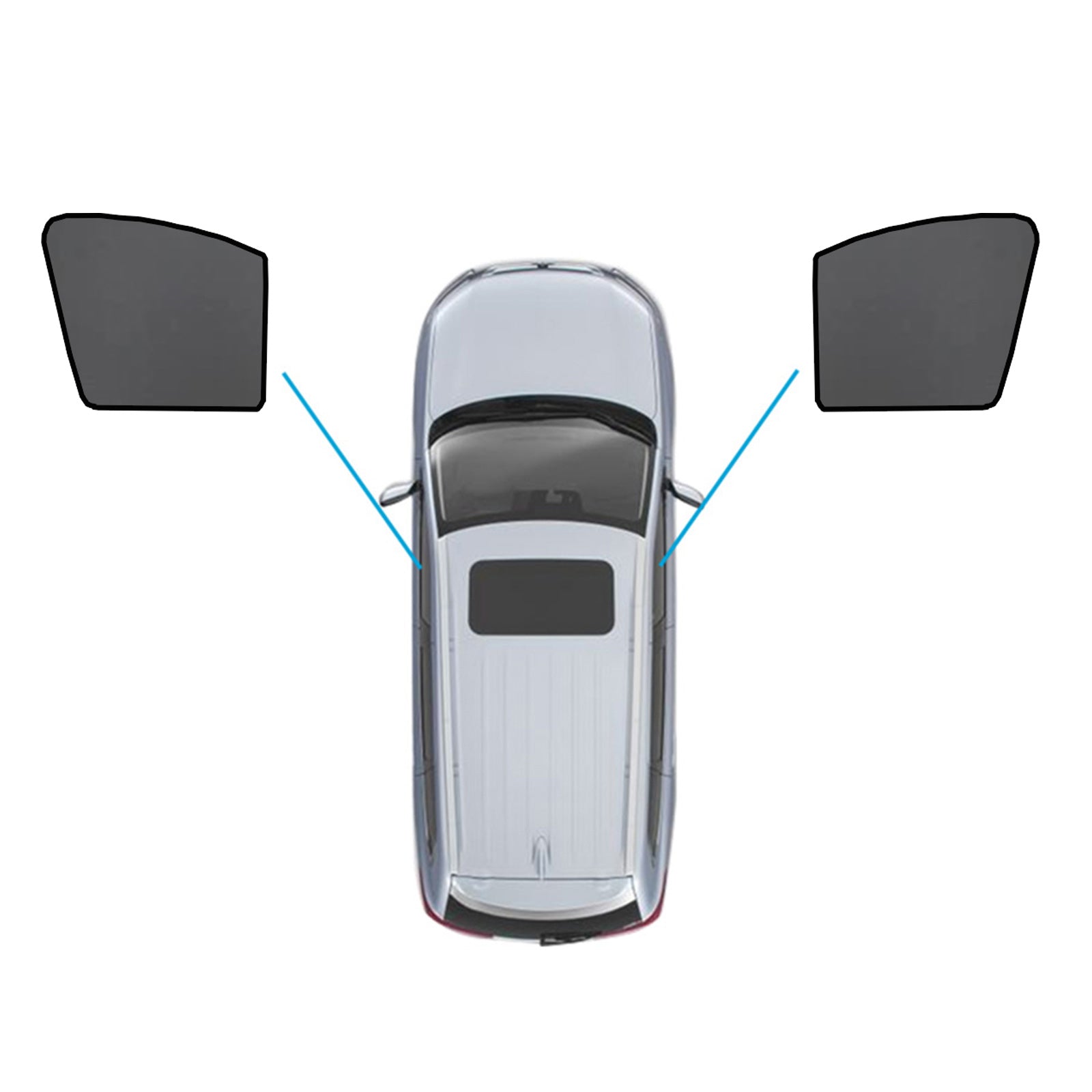 Magnetic Car Window Sun Shades Suitable for Subaru XV/Impreza 2017-2023-2
