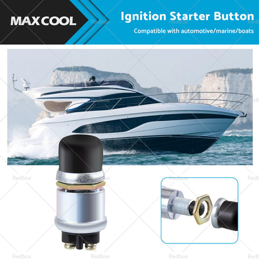 12V Push Button Ignition Switch for Car Engine Start Heavy Duty
