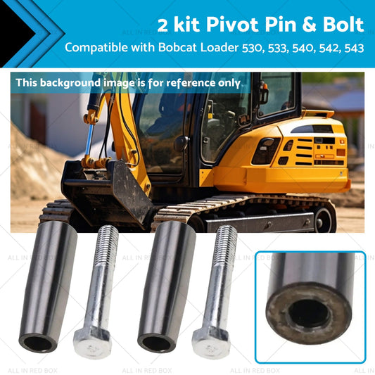 2 kit Pivot Pin Suitable for Bobcat S130 730-732 741 743 751 753 763 6732012-0