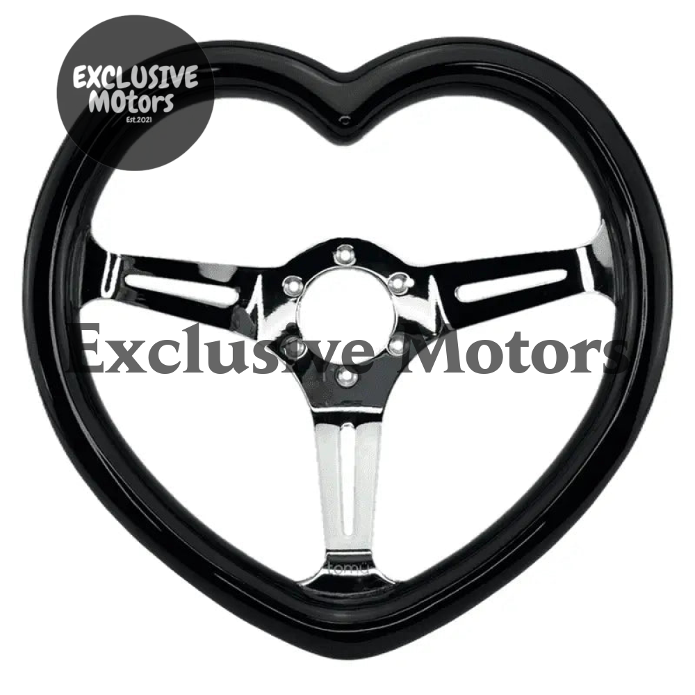 14" (350mm) Hella Heart Point Black Heart (wood)