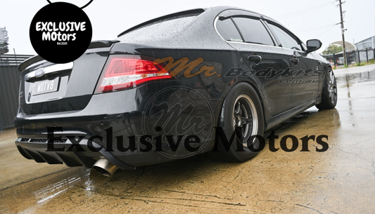 Rear Bumper Diffuser for Ford Falcon FG XR/G6 Sedan Single Exhaust 2008-2014