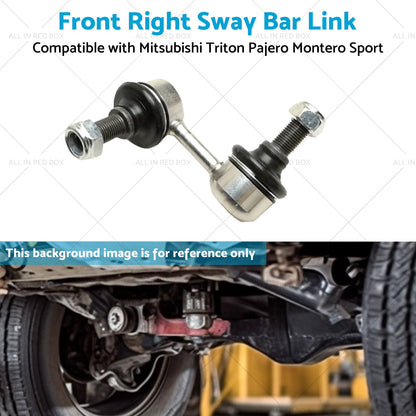 Front Right Sway Bar Link Suitable for Mitsubishi Triton L200 2WD 4WD 06-15-3