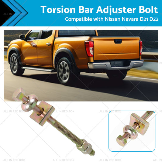 Torsion Bar Adjuster Bolt w  Nut Suitable For Nissan Navara D21 D22 4WD RWD PLD-0