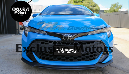 Blitz  Front Splitter Lip for Toyota Corolla Hatch 2018-2023