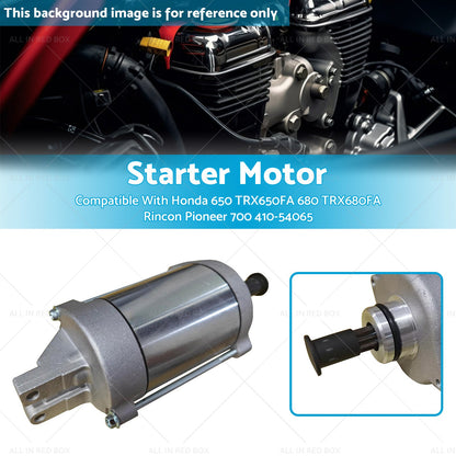 Starter Suitable For Honda 650 TRX650FA TRX680FA Rincon Pioneer 700 410-54065-2