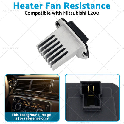Heater Fan Resistance Suitable for 2. 5i Mitsubishi L200  05  Pajero Sport  08-3