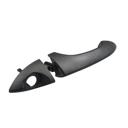 Pair Front Right & Left Outer Door Handles Dumb Black Suitable For BMW X5 E53 2000-2006-3