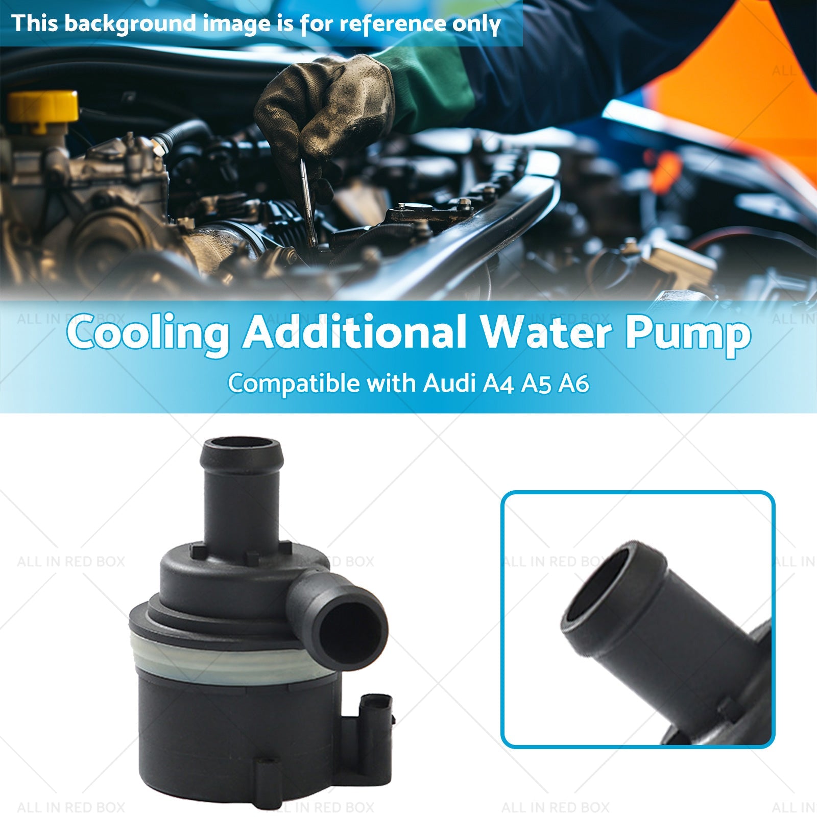 059121012B Cooling Additional Water Pump Suitable for Audi A4 A5 A6 Q5 Amarok-2