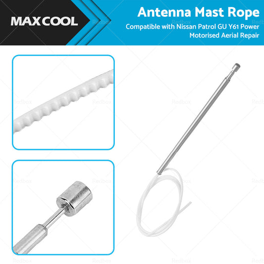 Antenna Mast Rope Suitable For Nissan Patrol GU Power Motorised Aerial Repair-0