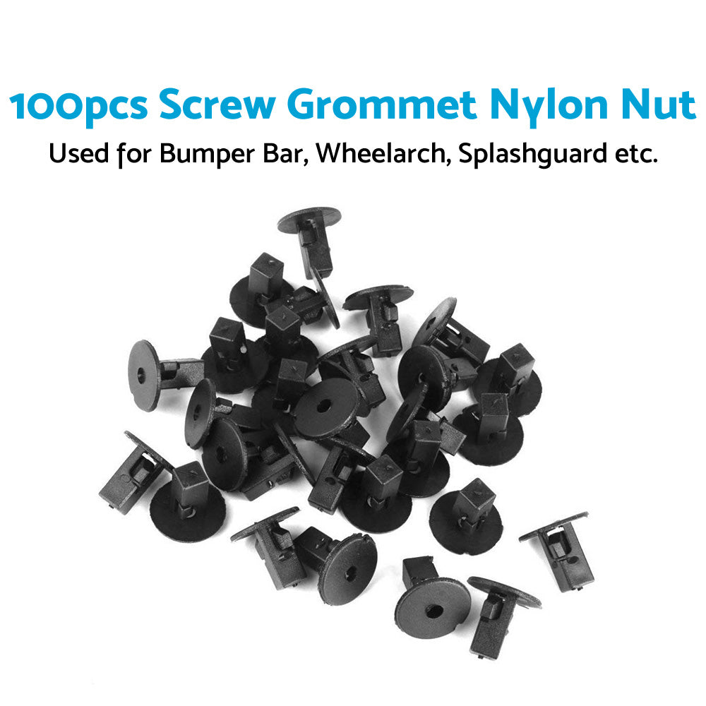 Screw Grommet Trim Clip Wheelarch Inner Guard Bumper Nut Suitable For Toyota-3