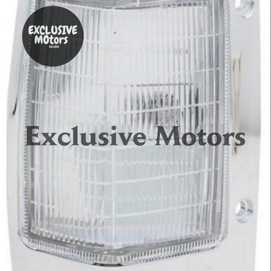 Left-Hand Corner Light, Chrome for Nissan Navara (1986-1997)