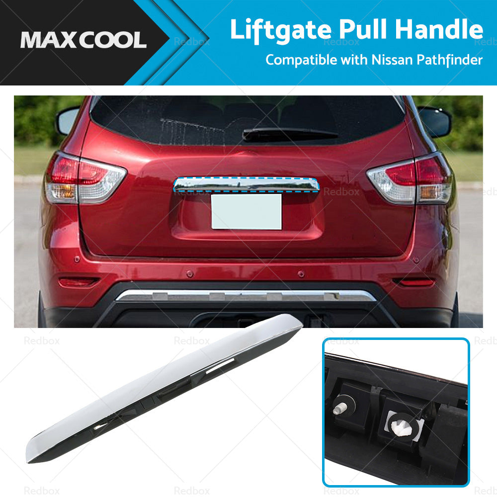 Chrome Rear Liftgate Handle 90810-9PG0A Suitable for Nissan Pathfinder SL 3. 5L-0