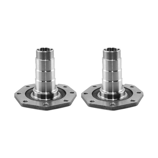 Front Steering Hub Stub Axle Spindle Suitable ForToyota Landcruiser 78 79 80 105-0