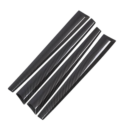 4X Carbon ABS Interior Door Panel Cover Trim Suitable For Toyota Hilux 2015-2021-1