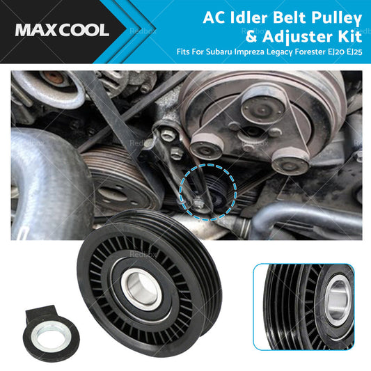Idler Belt Pulley Kit for Subaru Impreza/Legacy/Forester EJ20/EJ25 1990-2014