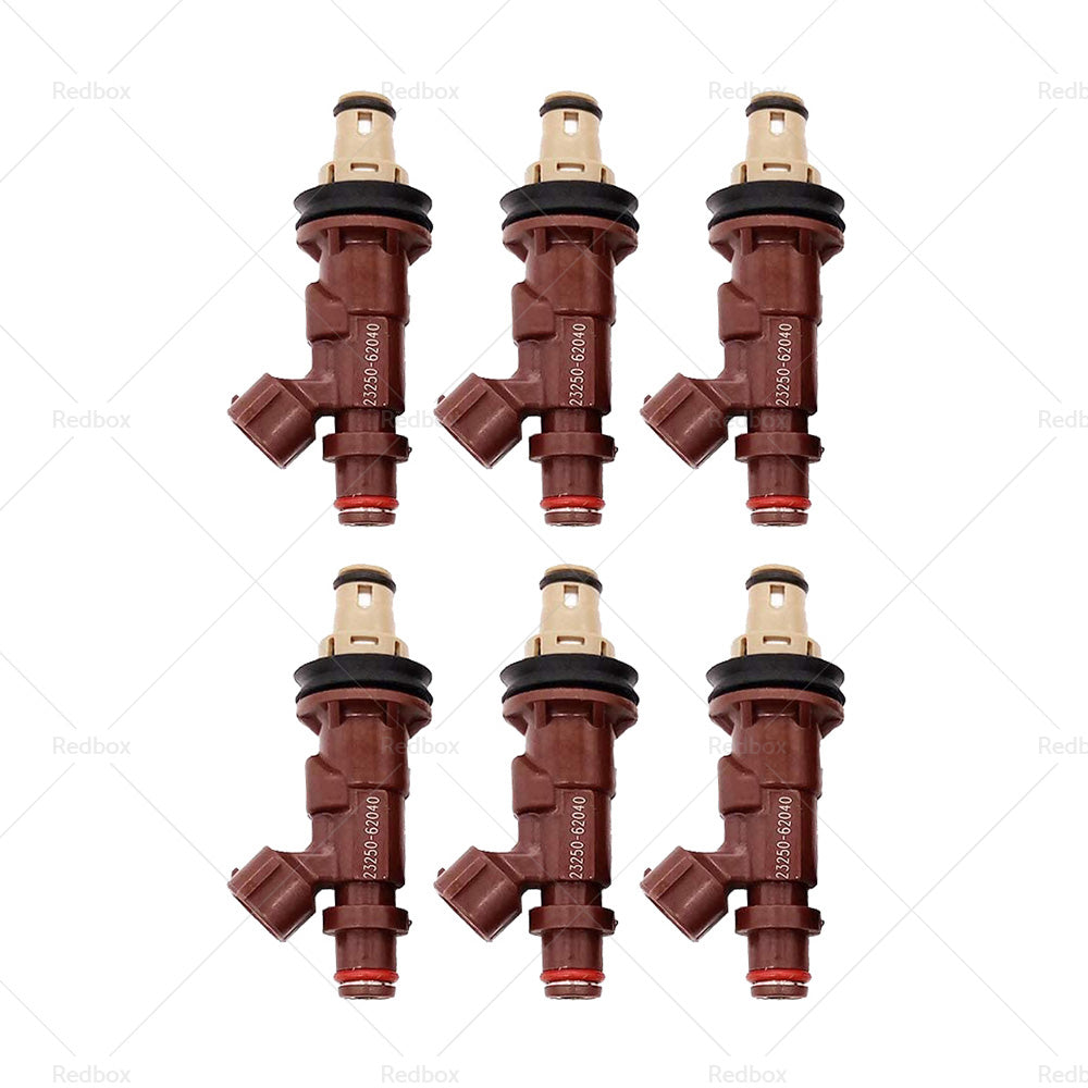 6PCS Fuel Injectors Suitable For Toyota Hilux Prado 5VZ-FE V6 3. 4L 23250-62040-4