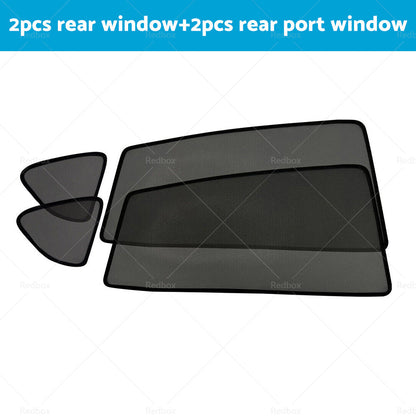 Car Window Sun Shade Compatible with Toyota RAV4 40 series  Magnetic Shade Mesh-7