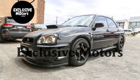 Front Lip Splitter for Subaru WRX STi 2003-2005 Plastic Blob Eye