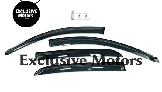 Weathershield Window Visor Set for Toyota Corolla Hatch 2001-2007